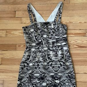 UO Silence + Noise Snake Print Dress